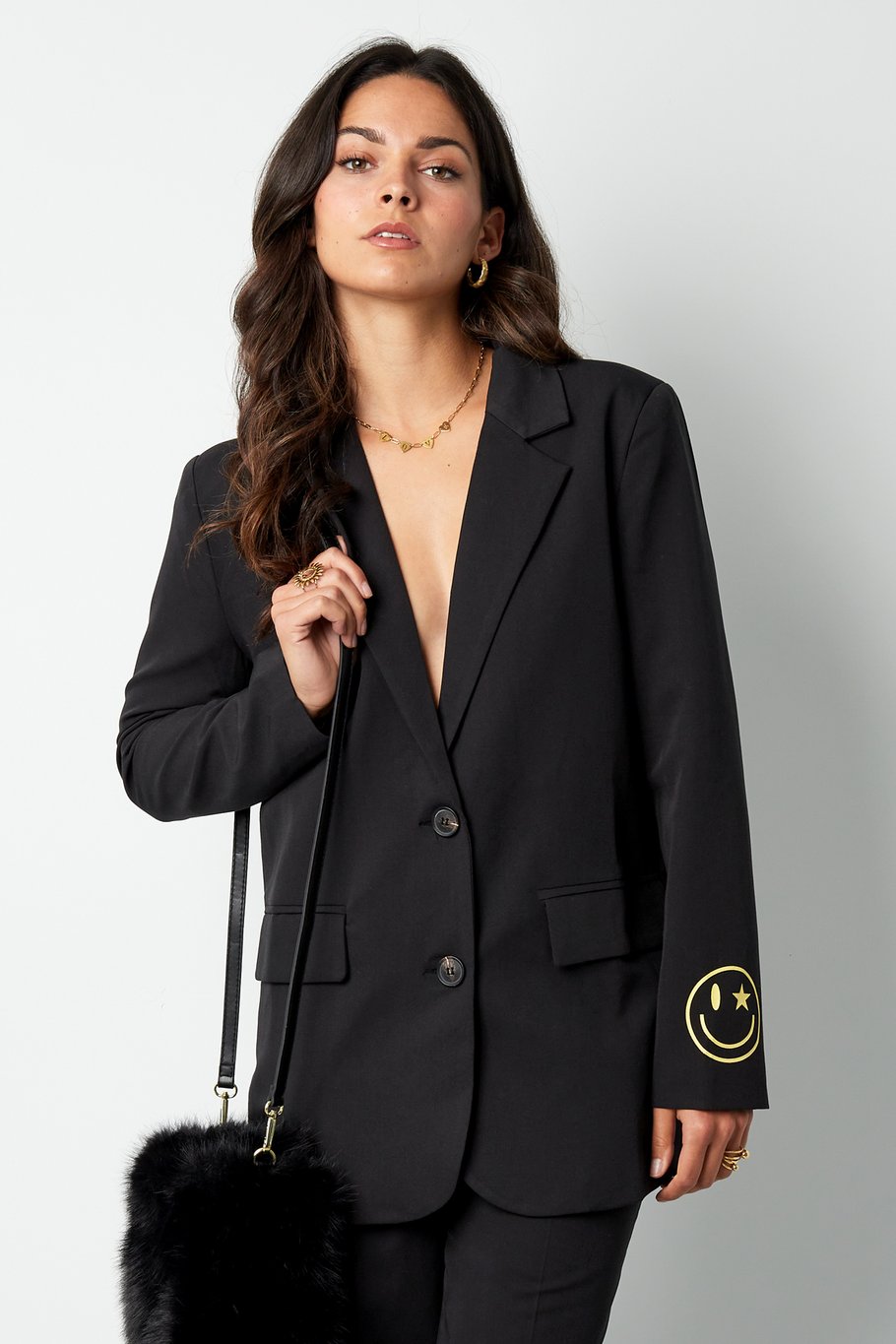 Blazer „Show your Smile“ - grau h5Bild9